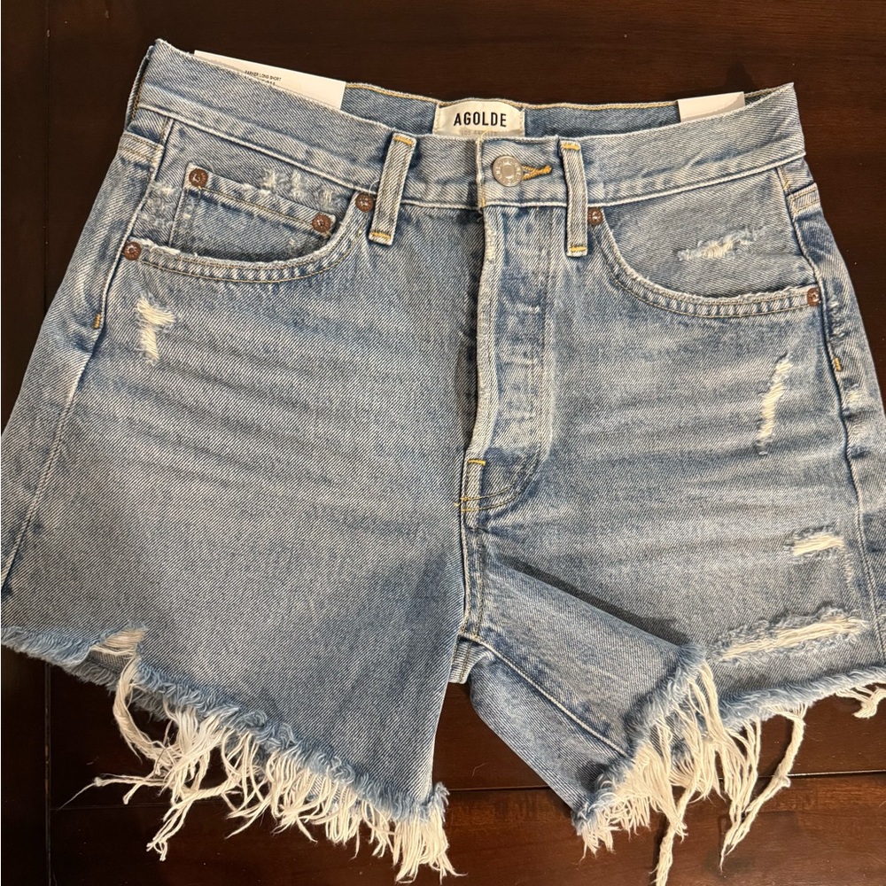 NWT AGOLDE Parker Long Short